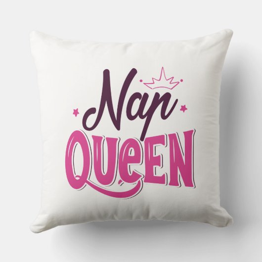 昼寝女王 クッション (裏面)