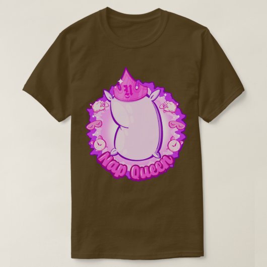 昼寝女王 Tシャツ (デザイン正面)