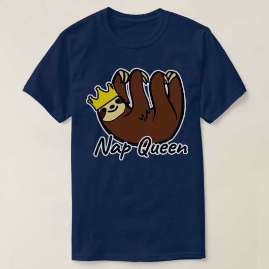 昼寝女王 Tシャツ (デザイン正面)