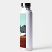 昼寝子猫 ウォーターボトル (左面)