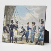 昼寝後の新王室の帝国オーストリア海軍 フォトプラーク (側面)