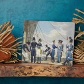 昼寝後の新王室の帝国オーストリア海軍 フォトプラーク (側面)