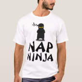 昼寝忍者Tシャツ&スウェットシャツ Tシャツ (正面)