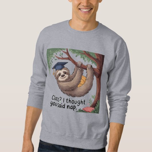 昼寝愛好家にぴったりのティー！T-シャツ スウェットシャツ (正面)