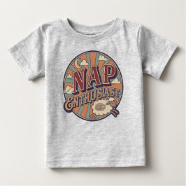 昼寝愛好家 ベビーTシャツ