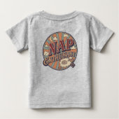 昼寝愛好家 ベビーTシャツ (裏面)