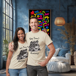 昼寝時間?おもしろいTiger Tシャツ – 絶対!