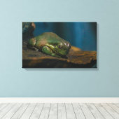 昼寝時間 キャンバスプリント (インサイチュ (ウッドフロア))