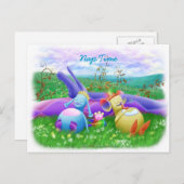 昼寝時間 ポストカード (正面/裏面)