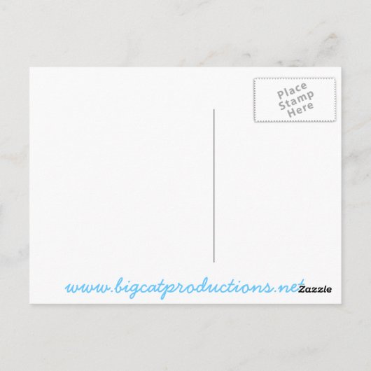 昼寝時間 ポストカード (裏面)