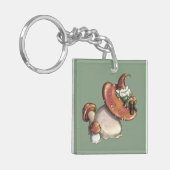 昼寝格言 キーホルダー (正面左)