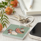 昼寝格言 キーホルダー (正面右)