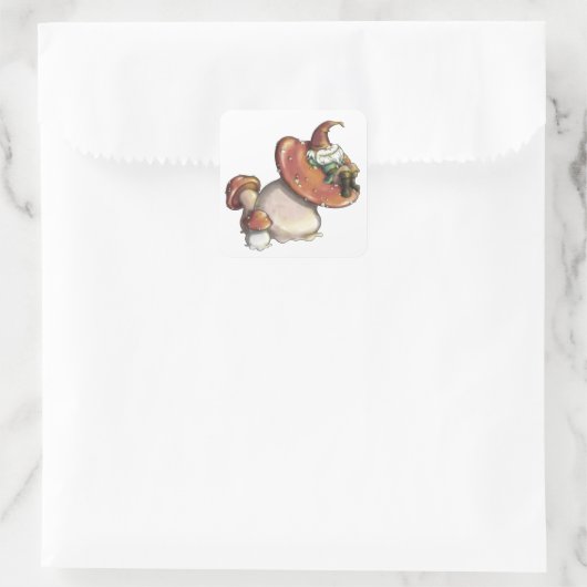 昼寝格言 スクエアシール (バッグ)