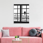 昼寝用の鳩 キャンバスプリント (インサイチュ (リビング))