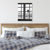 昼寝用の鳩 キャンバスプリント (インサイチュ (寝室))