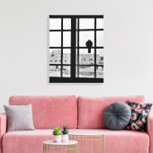 昼寝用の鳩 キャンバスプリント (インサイチュ (リビング))