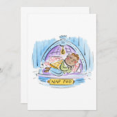 昼寝脚 招待状 (正面/裏面)