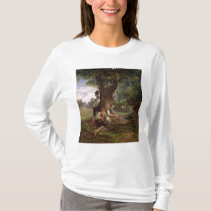 昼寝1841年を持っている小作人 Tシャツ