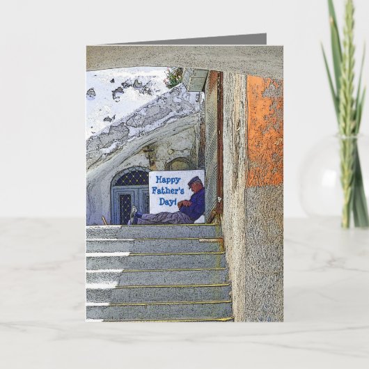 昼寝 カード (正面)