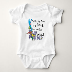 昼寝 ベビーボディスーツ