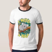 昼寝 Tシャツ (正面)