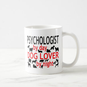 昼犬の恋人による心理学者 コーヒーマグカップ