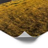 昼過ぎに霧の中に現れる虹 ポスター (角)