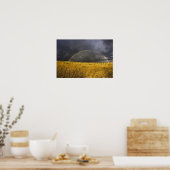 昼過ぎに霧の中に現れる虹 ポスター (キッチン)