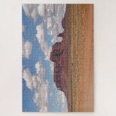 昼間だ。モニュメントバレーのショット。 ジグソーパズル (縦)