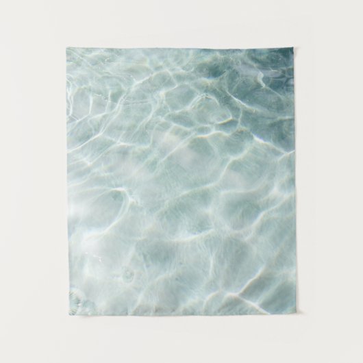 昼間に水に反射する光 タペストリー (正面)