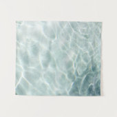 昼間に水に反射する光 タペストリー (正面(横))