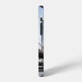 昼間のブルックリン橋 iPhoneケース (左側面)