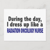 昼間の放射線腫瘍学ナース ポストカード (正面)