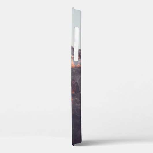 昼間の氷河山脈 Case-Mate iPhoneケース (裏面 / 左)