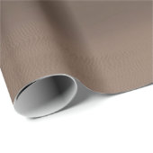 昼間の白空の下の茶色の砂漠 ラッピングペーパー (ロールコーナー)