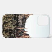 昼間の茶色の岩山 Case-Mate iPhoneケース (裏面 (横))