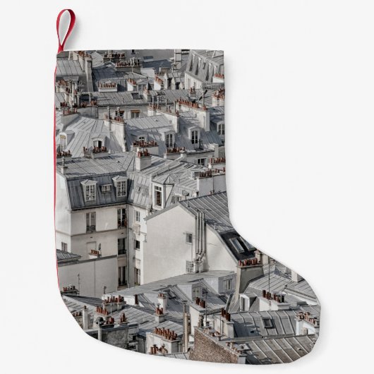 昼間の街の眺め スモールクリスマスストッキング (正面)
