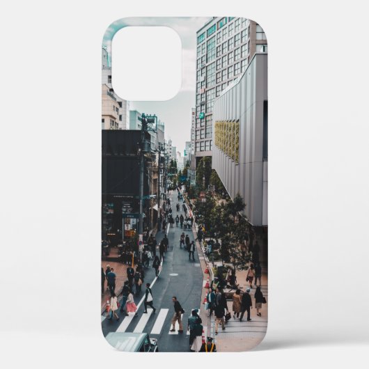 昼間の通りの人々 Case-Mate iPhoneケース (裏面)