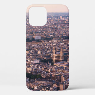 昼間の都市建物の航空写真 iPhone 12ケース