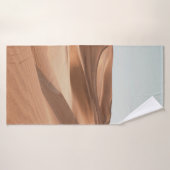 昼間の青空澄んの下の砂漠 バスタオル (バスタオル)