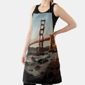 昼間サンフランシスコ・ゴールデンゲートブリッジ エプロン (インサイチュ)