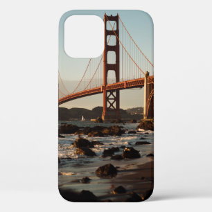 昼間サンフランシスコ・ゴールデンゲートブリッジ iPhone 12ケース