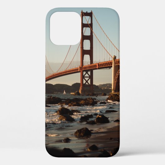 昼間サンフランシスコ・ゴールデンゲートブリッジ Case-Mate iPhoneケース (裏面)