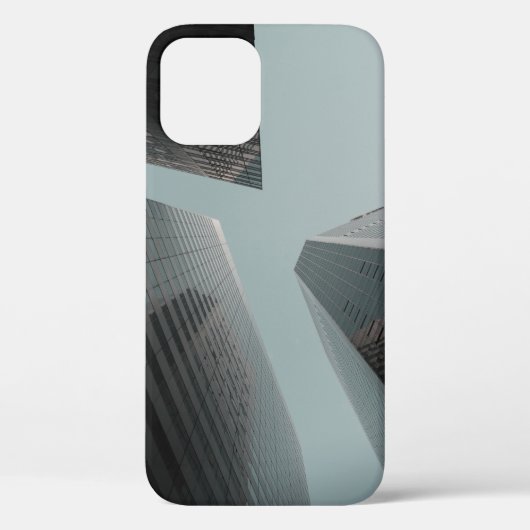 昼間時の建物の低角撮影 Case-Mate iPhoneケース (裏面)