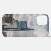 昼間曇り空下の灰色建物コンクリート Case-Mate iPhoneケース (裏面 (横))