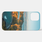 昼間水の体脇の茶山 Case-Mate iPhoneケース (裏面 (横))