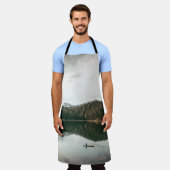 昼間水体付近の木 エプロン (着用した状態)