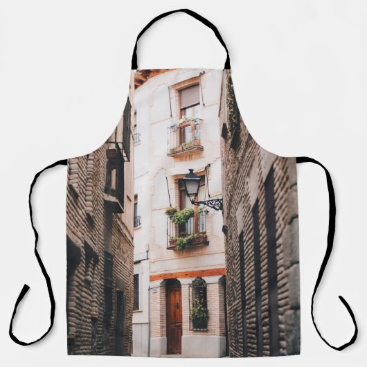 昼間用グレーコンクリート路地 エプロン (正面)