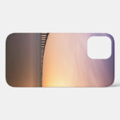 昼間用茶コンクリート橋 Case-Mate iPhoneケース (裏面 (横))