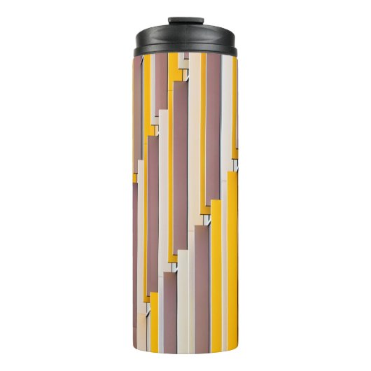 昼間用黄色コンクリート建物 タンブラー (正面)